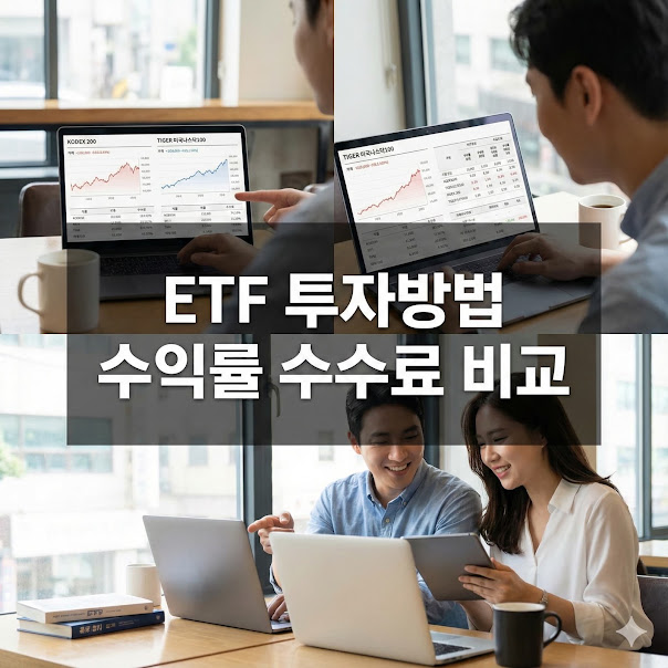 ETF 투자방법 수익률 수수료 비교