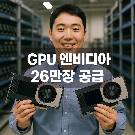 GPU 엔비디아 26만장 공급