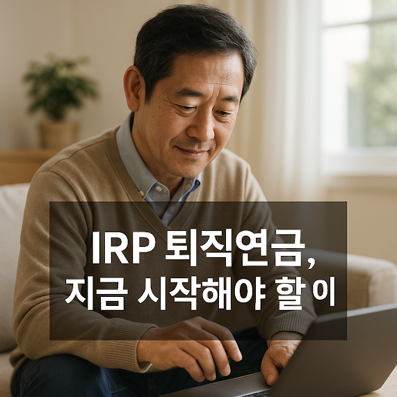 IRP 퇴직연금, 지금 시작해야 할 이유