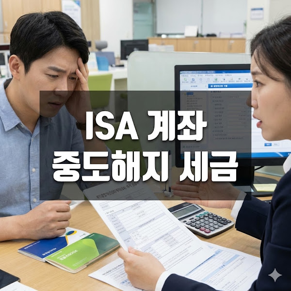 ISA 계좌 중도해지 세금