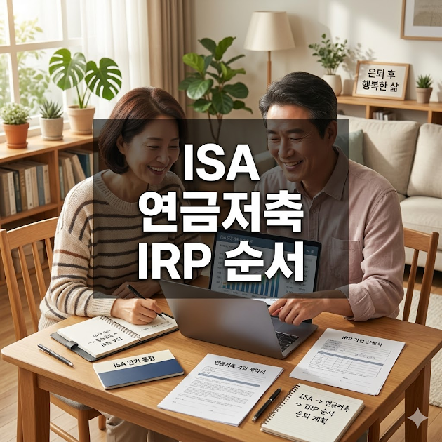 ISA 연금저축 IRP 순서 절세 극대화 가이드