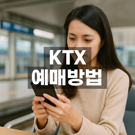 KTX 예매방법