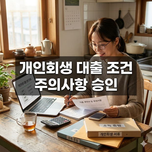 개인회생 대출 조건 주의사항 승인 리스크 분석