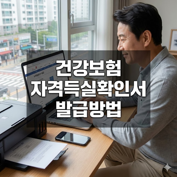 건강보험 자격득실확인서 발급방법