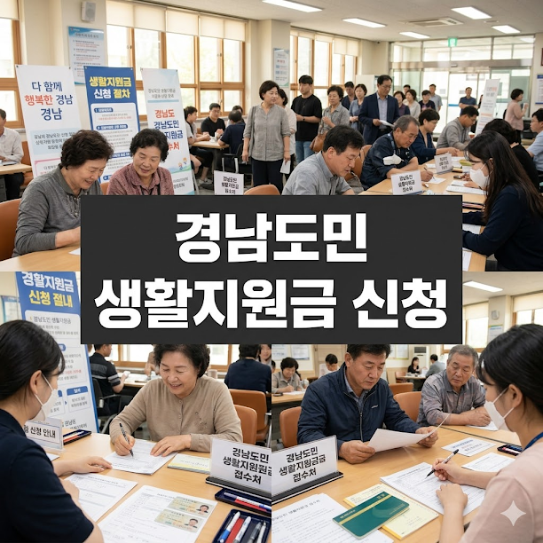 경남도민 생활지원금 신청, 놓치면 후회할 가이드