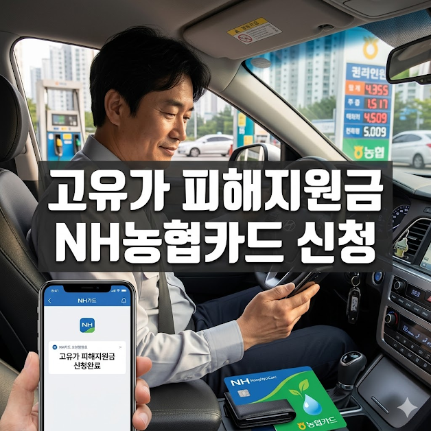 고유가 피해지원금 NH농협카드 신청