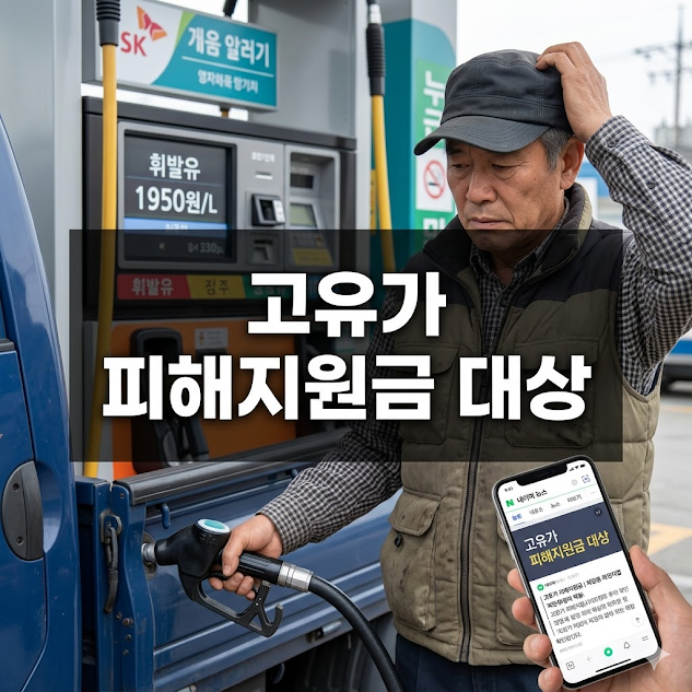 고유가 피해지원금 대상