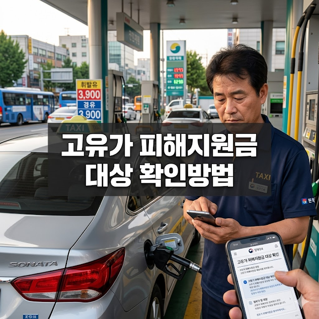 고유가 피해지원금 대상 확인방법