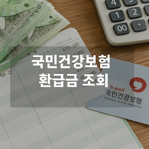국민건강보험 환급금 조회
