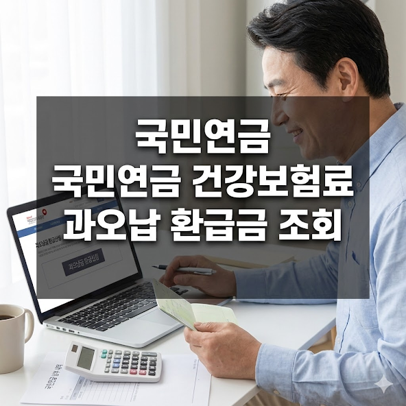 국민연금 건강보험료 과오납 환급금 조회
