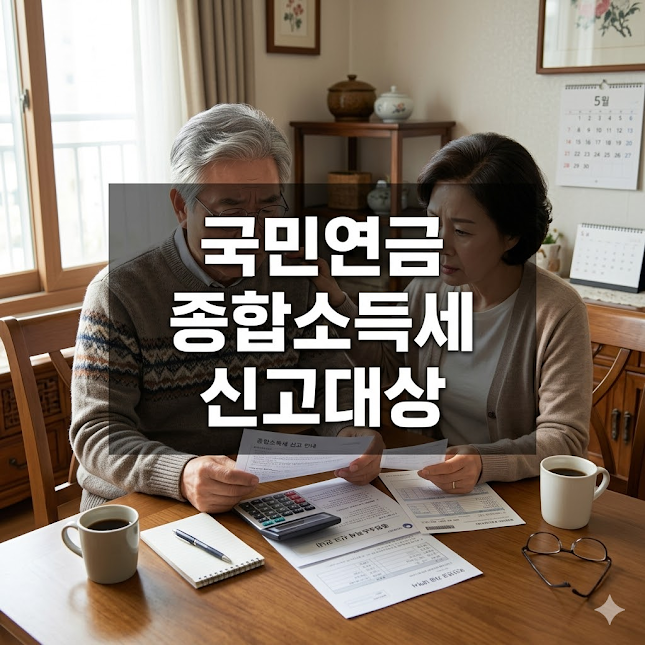 국민연금 종합소득세 신고대상