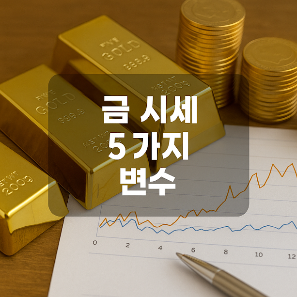 금 시세 5가지 변수
