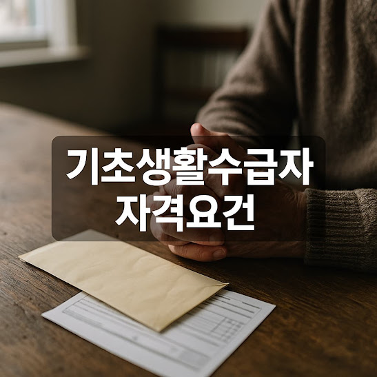 기초생활수급자 자격요건