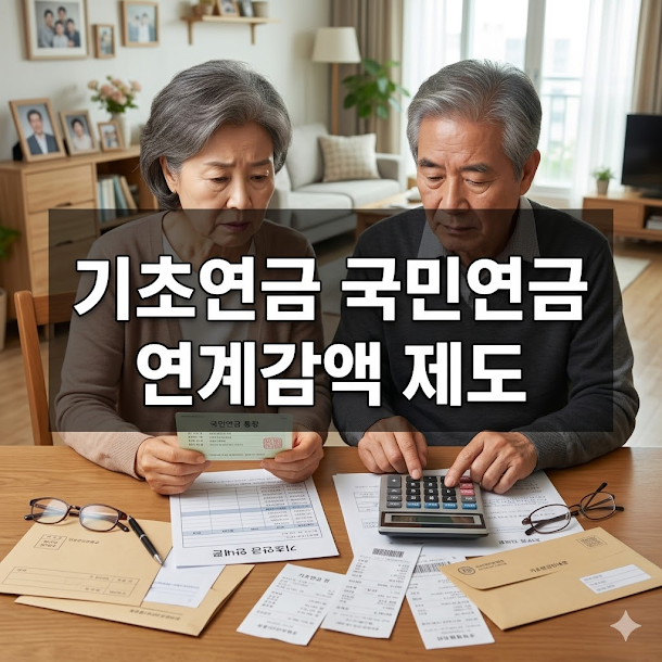 기초연금 국민연금 연계감액 제도 이것만 알면 끝!