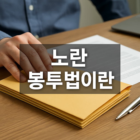 노란 봉투법이란? (정확한 의미와 사회적 배경)