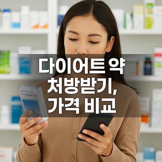 다이어트 약 처방받기, 가격 비교