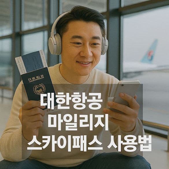 대한항공 마일리지 스카이패스 사용법