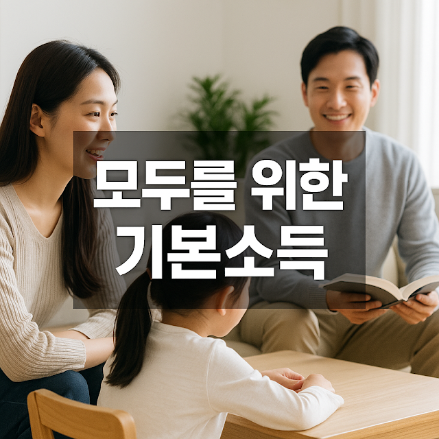 모두를 위한 기본소득: 한국 사회의 새로운 경제 패러다임