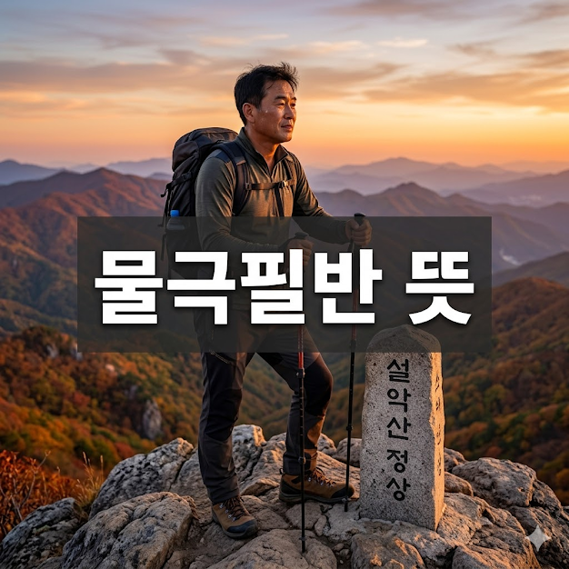 물극필반 뜻