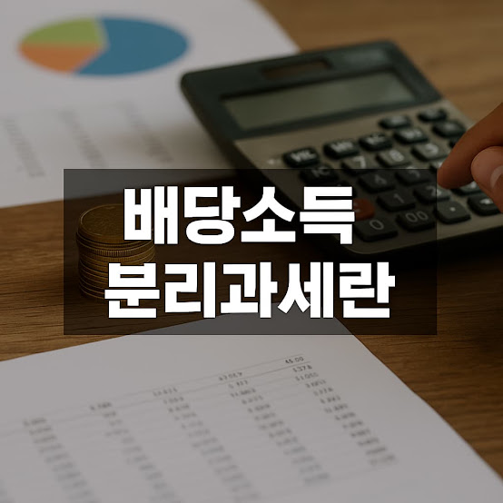 배당소득 분리과세란