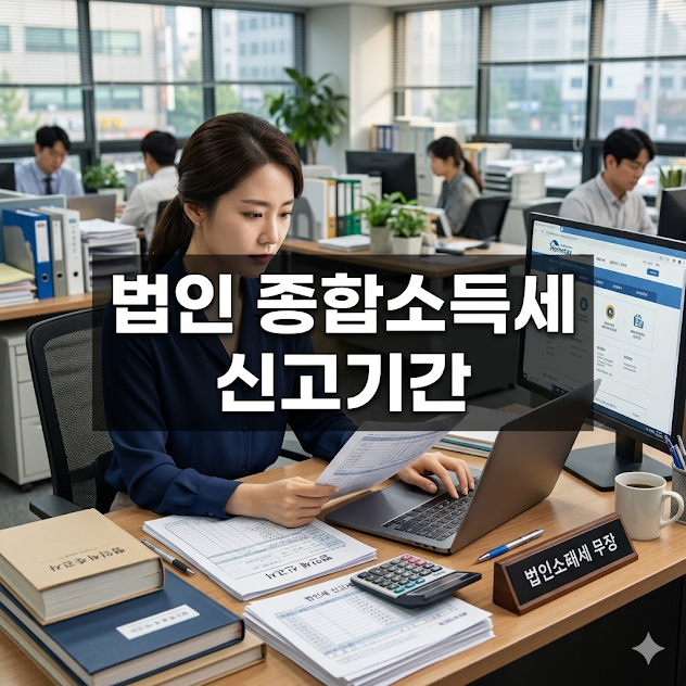 법인 종합소득세 신고기간