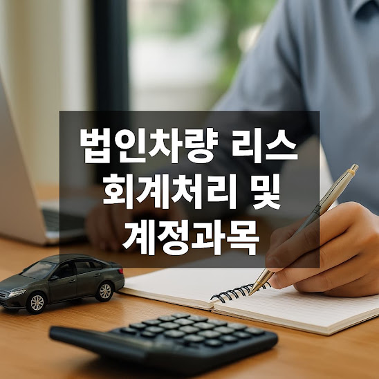 법인차량 리스 회계처리 및 계정과목 총정리