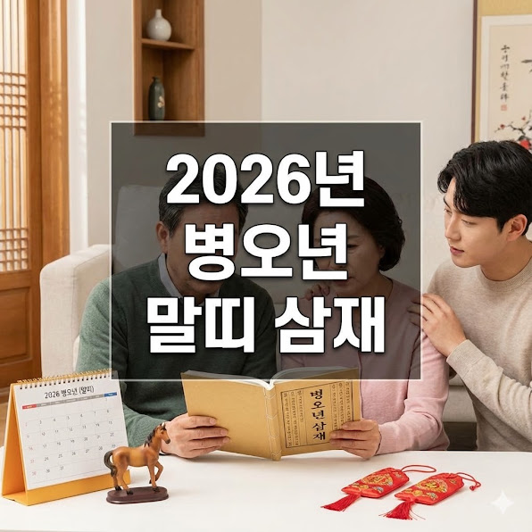 병오년 말띠 삼재