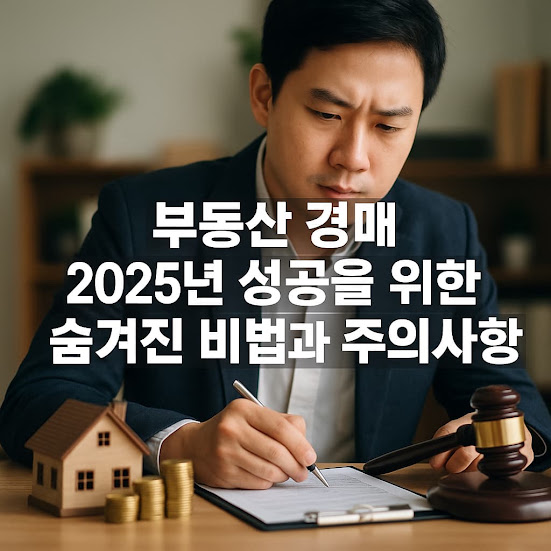 부동산 경매, 내가 직접 해보니? 성공을 위한 숨겨진 비법과 주의사항 가이드