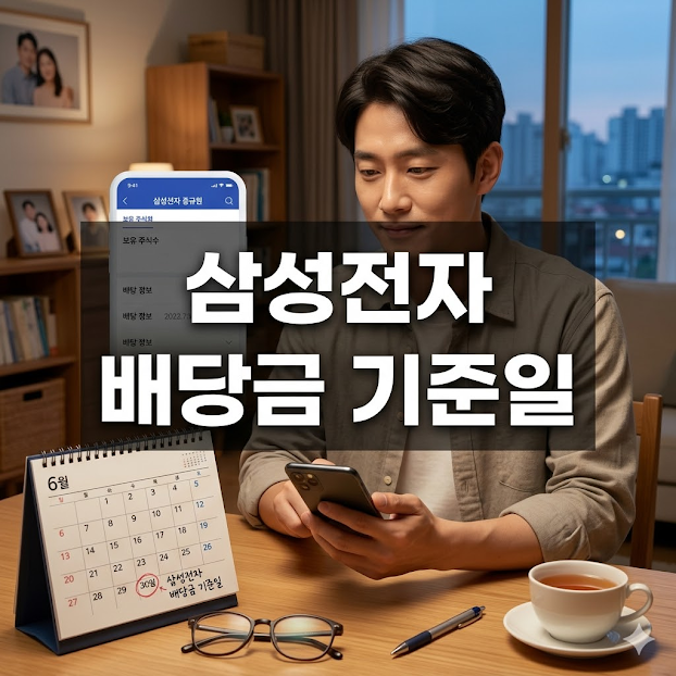 삼성전자 배당금 기준일