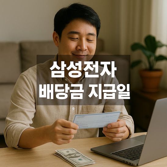 삼성전자 배당금 지급일