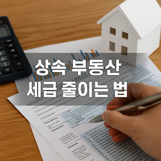 상속 부동산 세금 줄이는 법