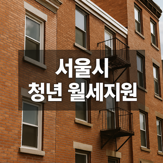 서울시 청년 월세지원 신청 조건과 방법