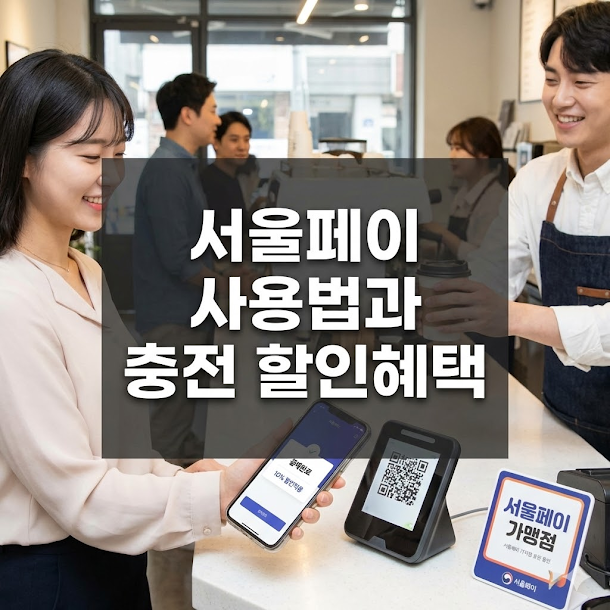 서울페이 사용법과 충전 할인혜택 소득공제까지