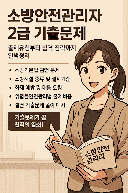 소방안전관리자 2급 기출문제|출제유형부터 합격전략까지 정리
