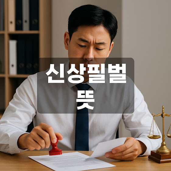 신상필벌 뜻
