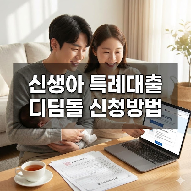 신생아 특례대출 디딤돌 신청방법