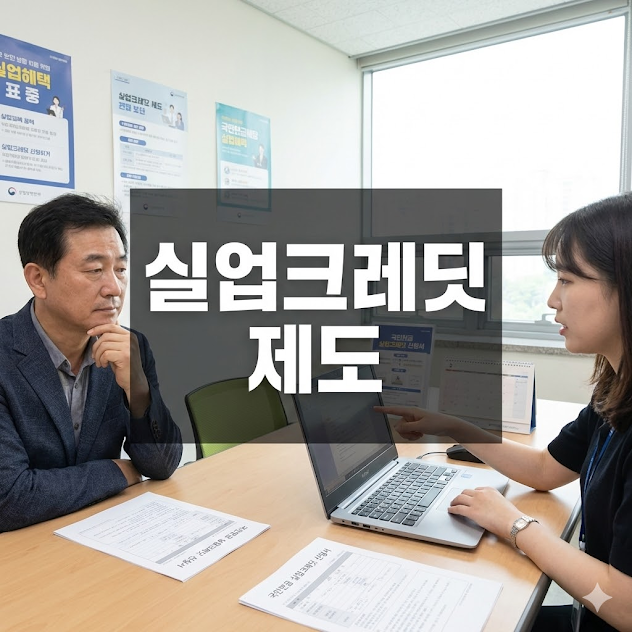 실업크레딧 제도, 실업급여 받을 때 국민연금 75% 지원받는 법!