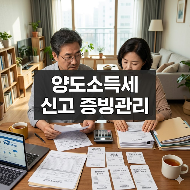 양도소득세 신고 증빙관리 핵심 가이드
