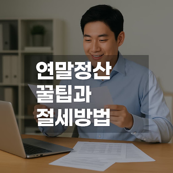 연말정산 꿀팁과 절세방법