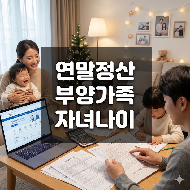 연말정산 부양가족 자녀나이