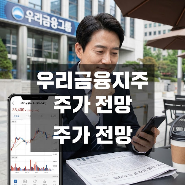 우리금융지주 주가 전망, 4만 원 돌파 가능할까?
