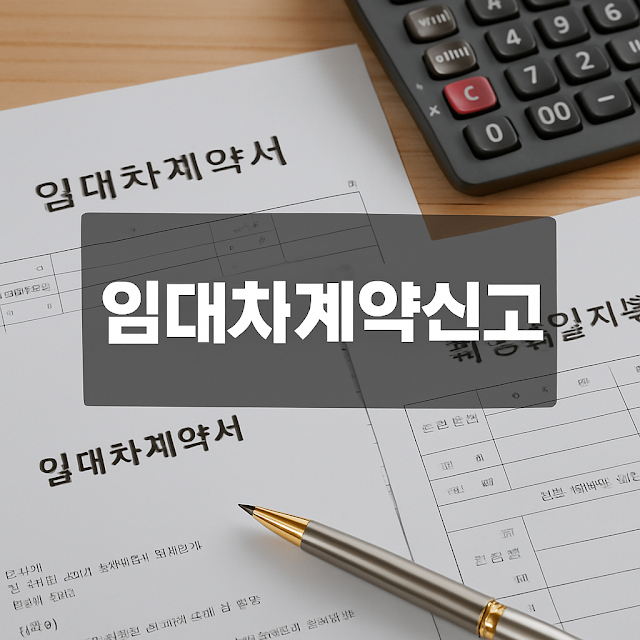 임대차계약신고제 총정리: 신고 대상, 방법, 과태료까지 한눈에