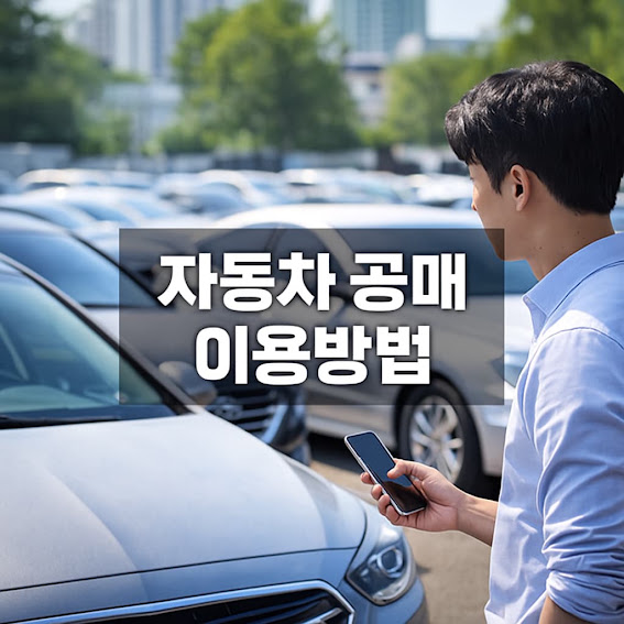 자동차 공매 이용방법