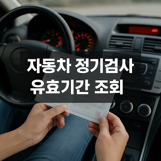 자동차 정기검사 유효기간 조회 방법 총정리: 초보자도 쉽게 확인하기
