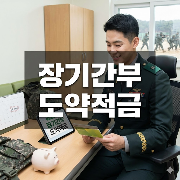 장기간부 도약적금, 월 30만원으로 2천만원대 목돈 만드는 비법!