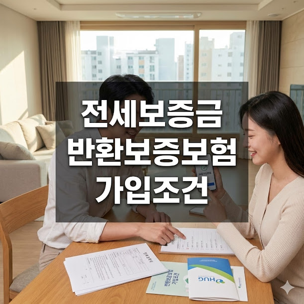 전세보증금 반환보증보험 가입조건