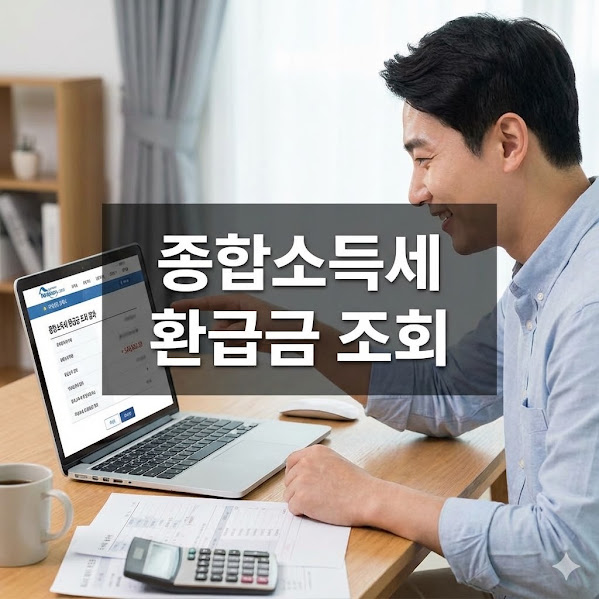 종합소득세 환급금 조회