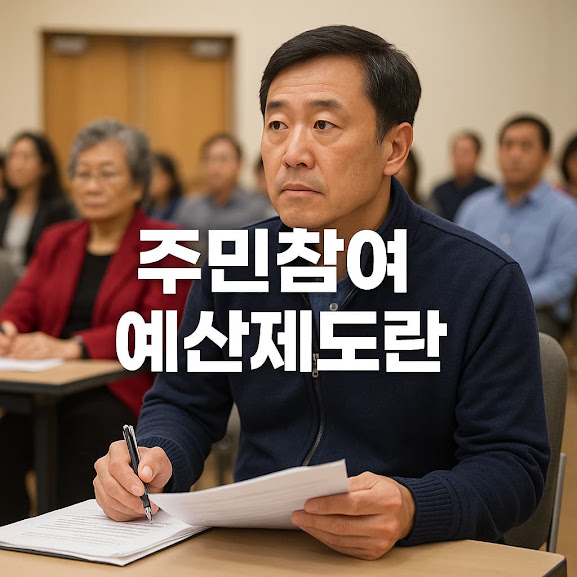 주민참여 예산제도란