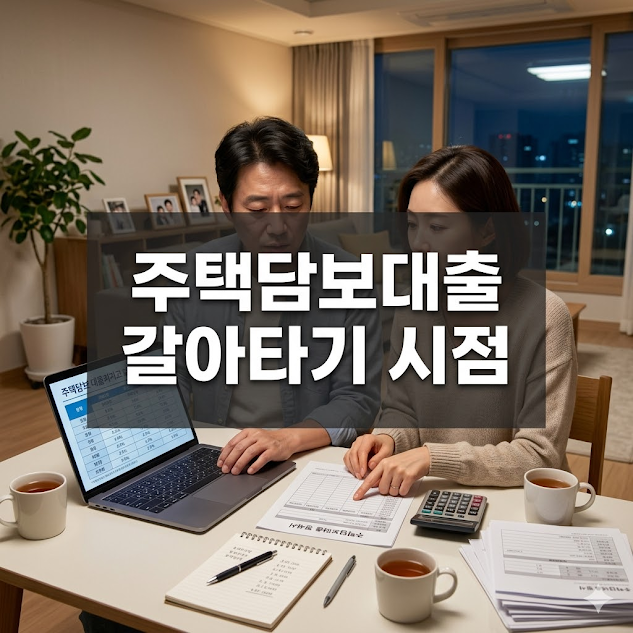 주택담보대출 갈아타기 시점