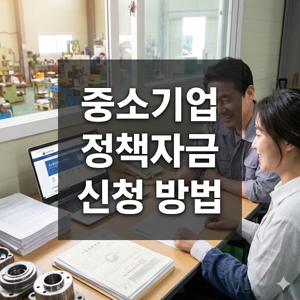 중소기업 정책자금 신청 방법